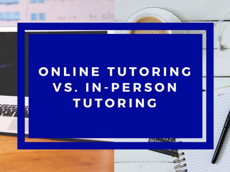 online tutoring vs in person tutoring