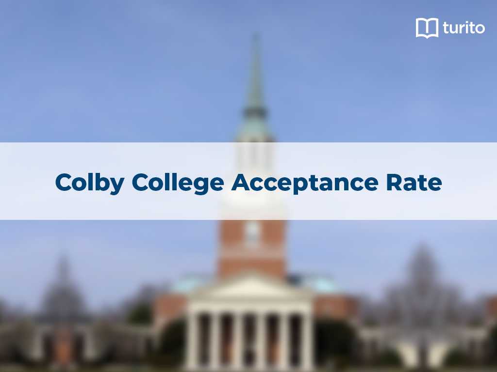 colby college acceptance rate