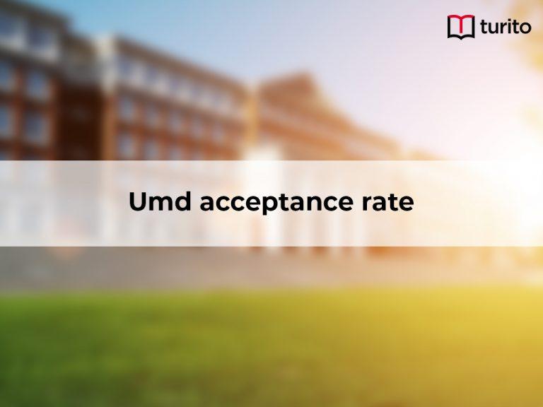 umd acceptance rate