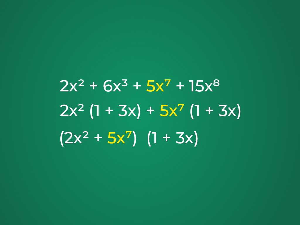 factor expressions