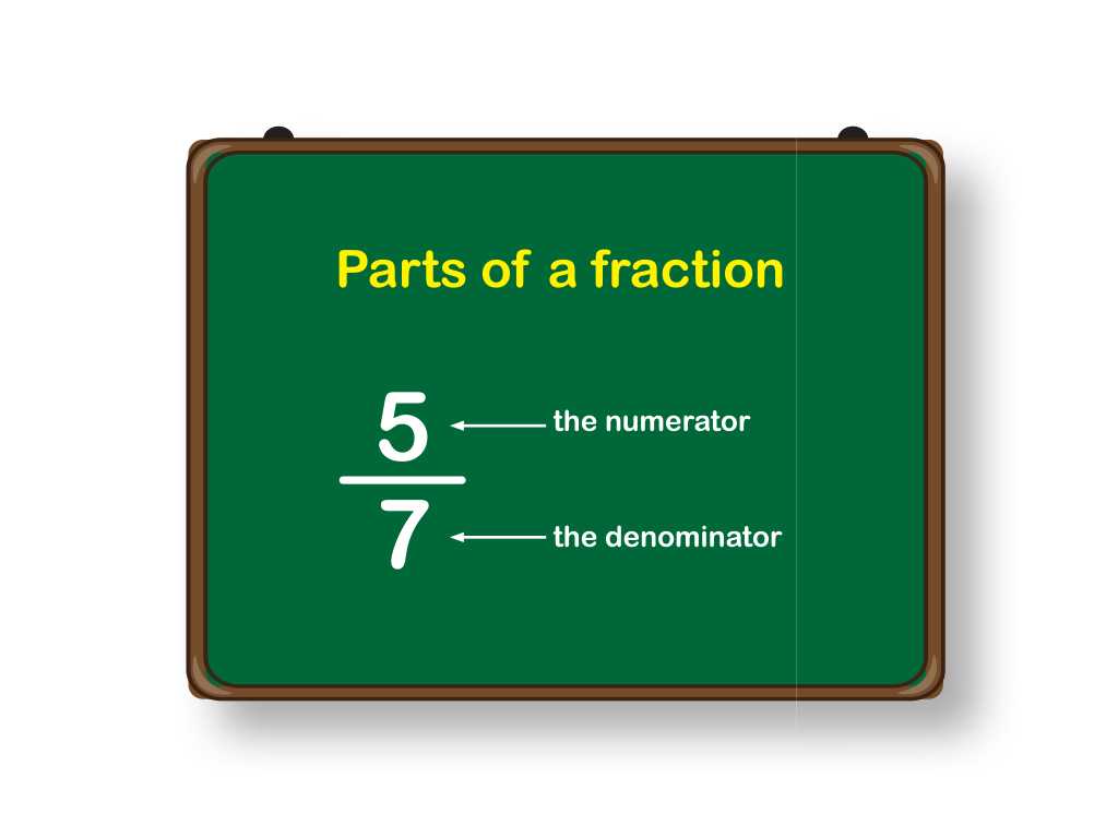 numerator and denominator