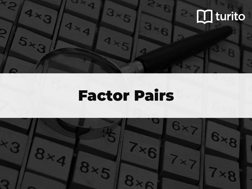 factor pairs