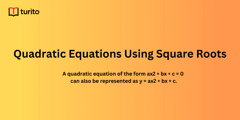 Quadratic Equations Using Square Roots