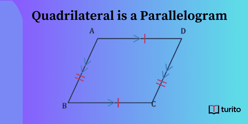 Quadrilateral is a Parallelogram