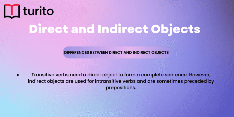 Direct & Indirect Object