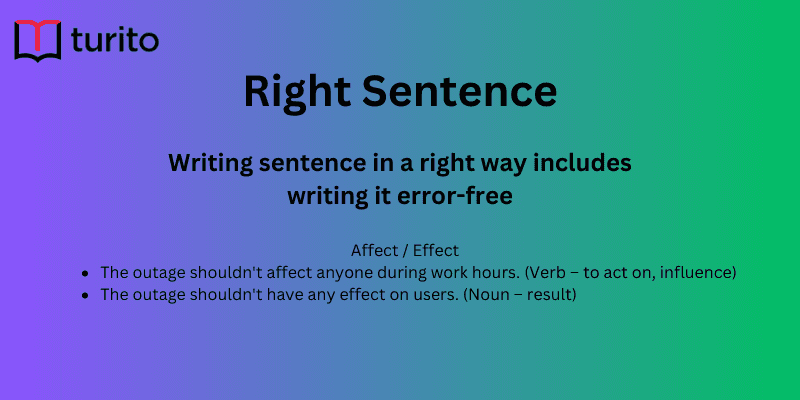Right Sentence
