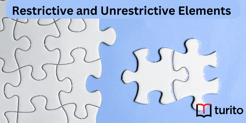 Restrictive and unrestrictive elements