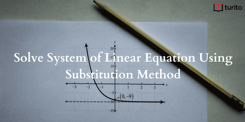 solve system of linear equation using substitution method